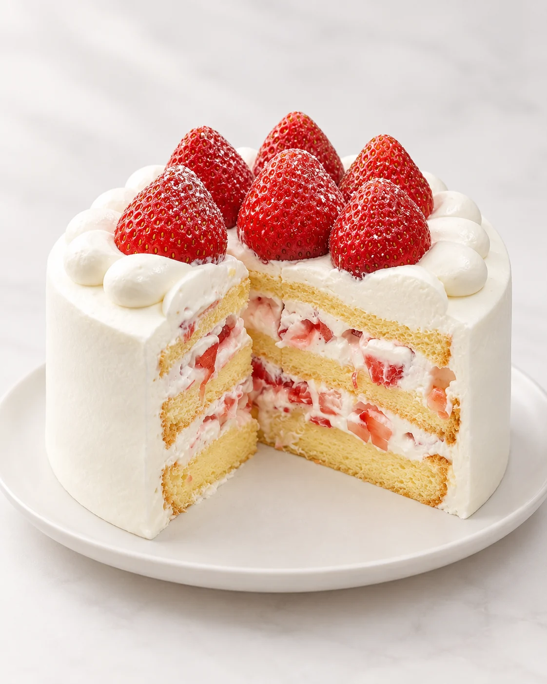 Fresh Fruit Cake 2/5